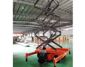 移动式半自动高空作业平台